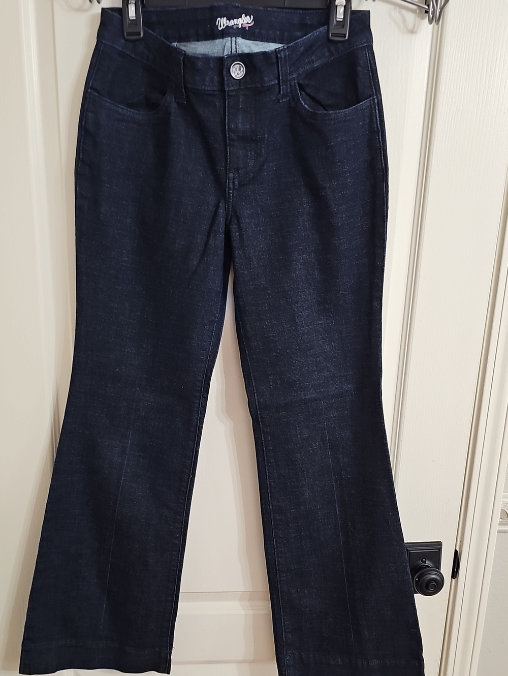 Wrangler Women's Dark Indigo Flare Jeans